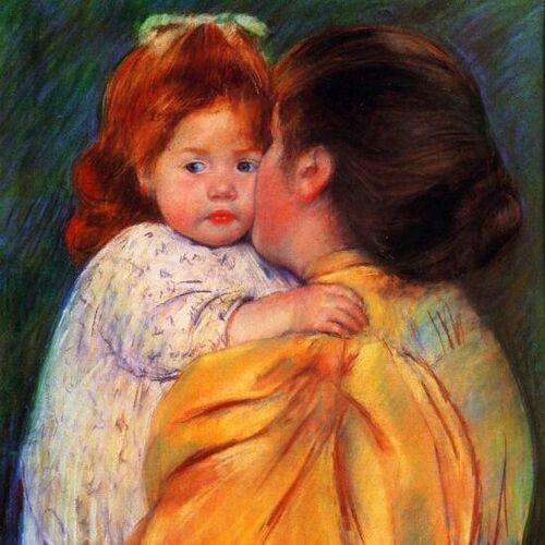 Maternal Kiss