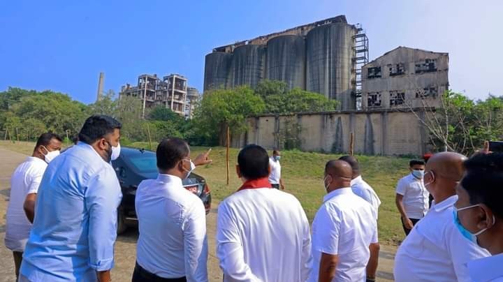 புணரமைக்கப்படவுள்ள  காங்கேசன்துறை சிமெந்து தொழிற்சாலை