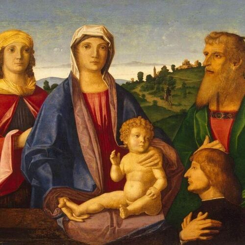 Madonna and Child with Saints and the Donor