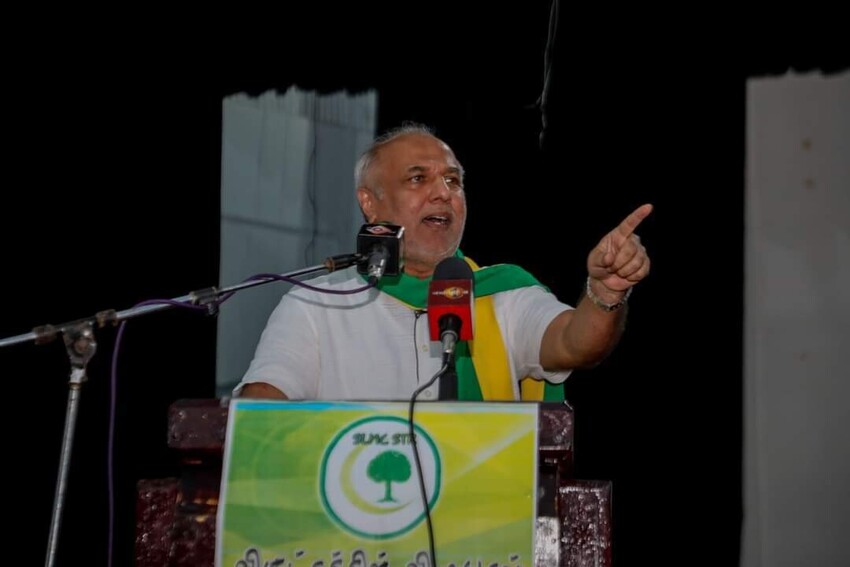 முஸ்லிம்களுக்கு இழைத்த அநியாயத்தின் சாபம் ஆக்ரோஷத்துடன் ரவூப் ஹக்கீம்