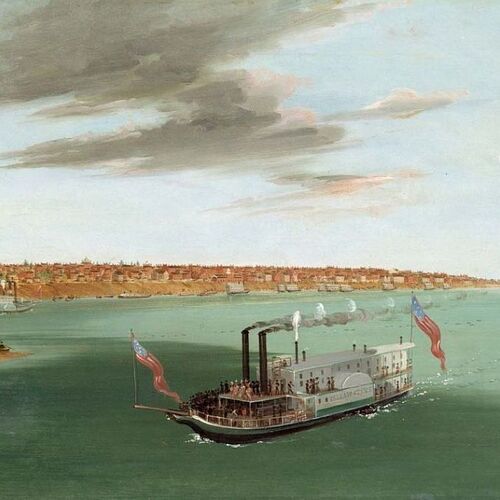 St. Louis from the River Below