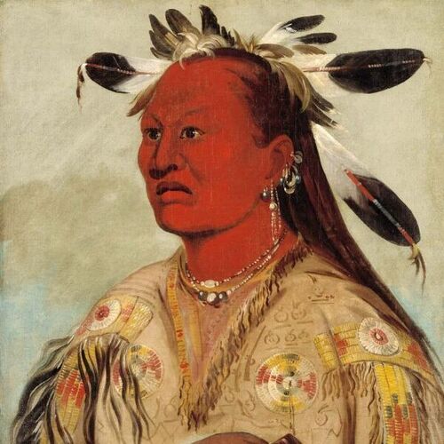 Stán-au-pat, Bloody Hand, Chief of the Tribe