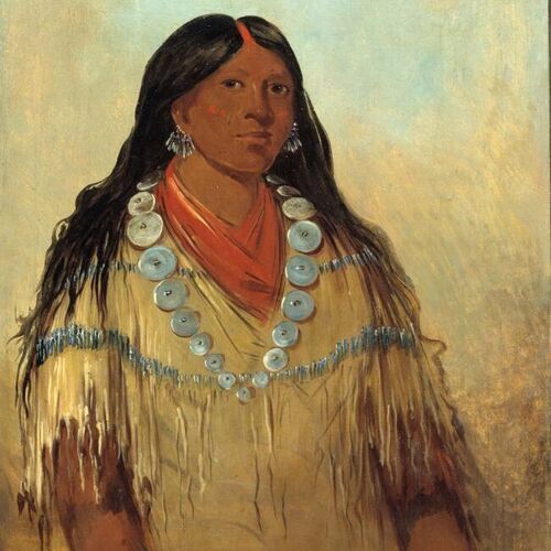 Tchow-ee-pút-o-kaw, a Woman