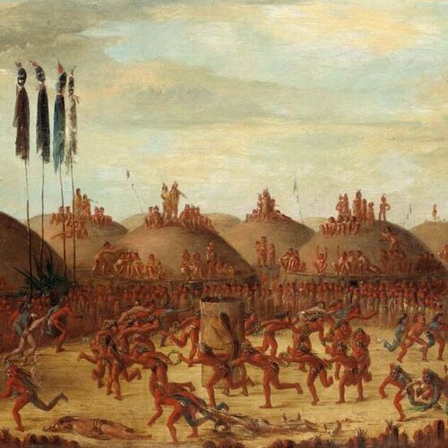 The Last Race, Mandan O-kee-pa Ceremony