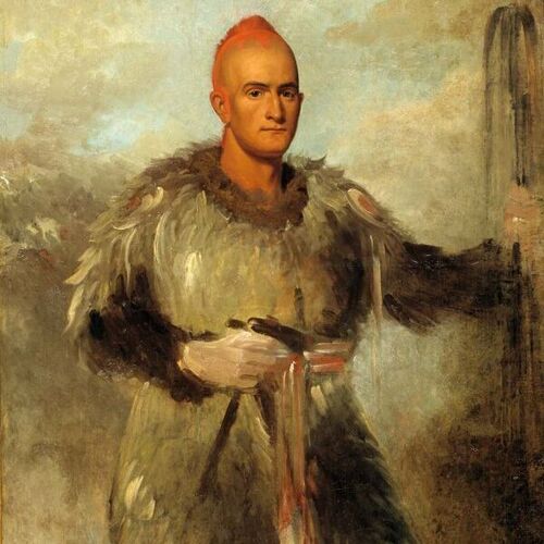 Theodore Burr Catlin, in Indian Costume