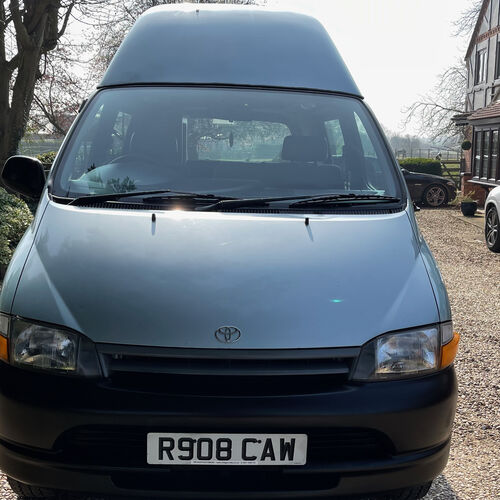 Toyota Hiace 2.5D Camper Van 2 Berth Rare Colour Good Spec 1997 (R)reg UK Van