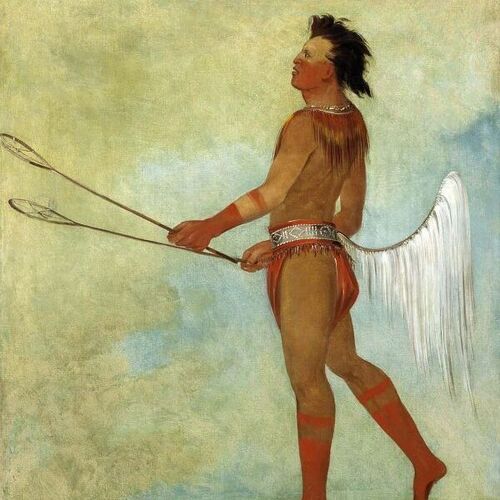 Tul-lock-chísh-ko, Drinks the Juice of the Stone, in Ball-player’s Dress