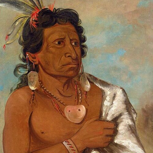 U’sh-ee-kitz, He Who Fights with a Feather, Chief of the Tribe