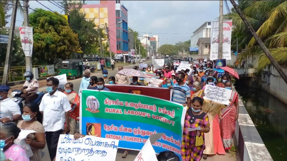 தேசிய மீனவர் கவனயீர்ப்பு பேரணி