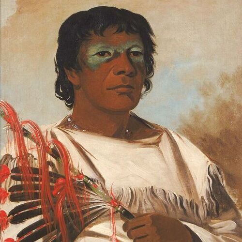 Wah-pe-kée-suck, White Cloud (called the Prophet), Adviser to Black Hawk