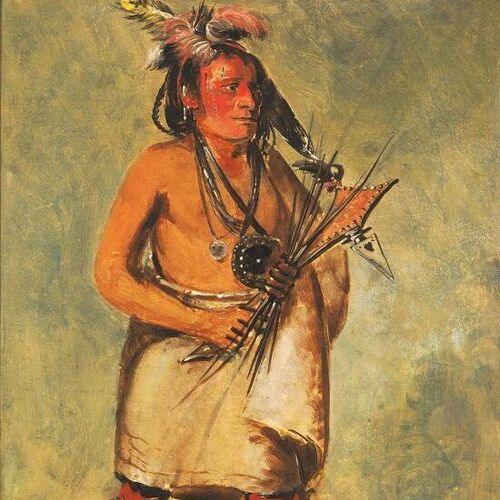 Wa-kon-chásh-kaw, He Who Comes on the Thunder