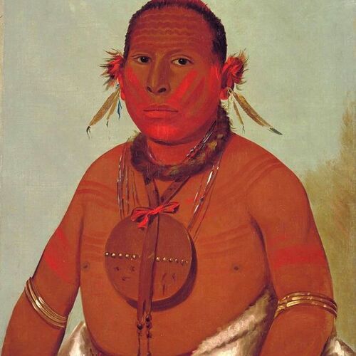 Wa-sáw-me-saw, Roaring Thunder, Youngest Son of Black Hawk