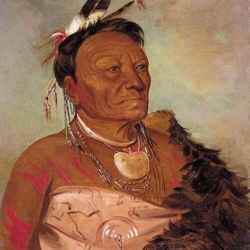 Wee-tá-ra-shá-ro, Head Chief of the Tribe