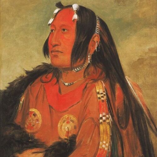 Wi-jún-jon, Pigeon’s Egg Head (The Light), a Distinguished Young Warrior