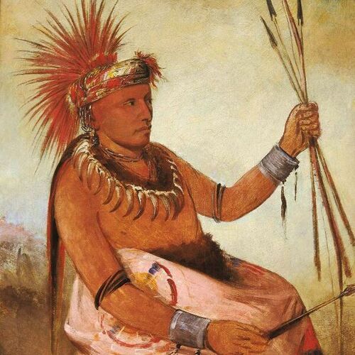 Wos-cóm-mun, Busy Man, a Brave