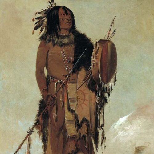 Wún-nes-tou, White Buffalo, an Aged Medicine Man