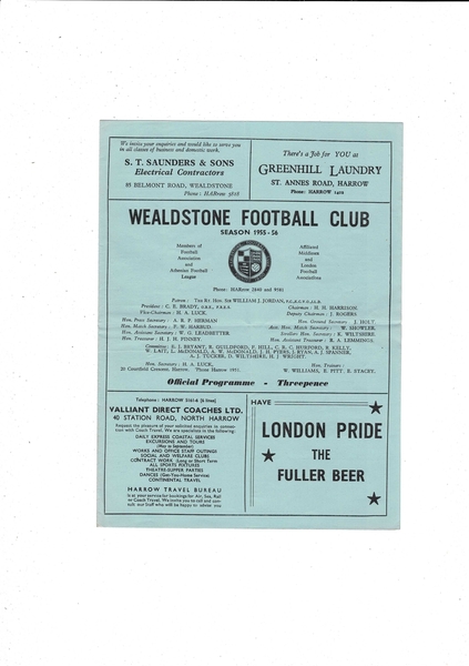 Many more Football Programmes listed today