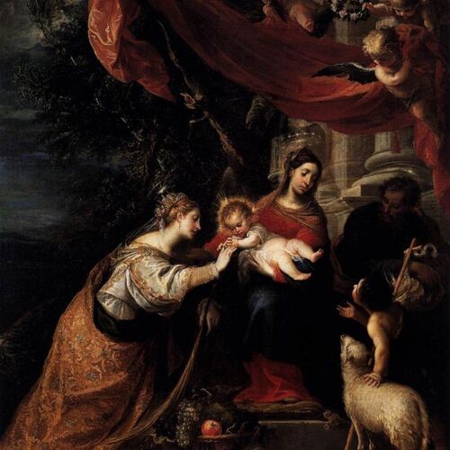 The Mystic Marriage of St Catherine