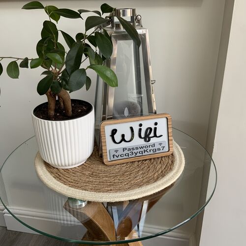 WIFI password sign