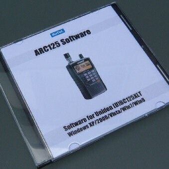 Butel  ARC-125 SOFTWARE FOR THE UNIDEN UBC-125XLT