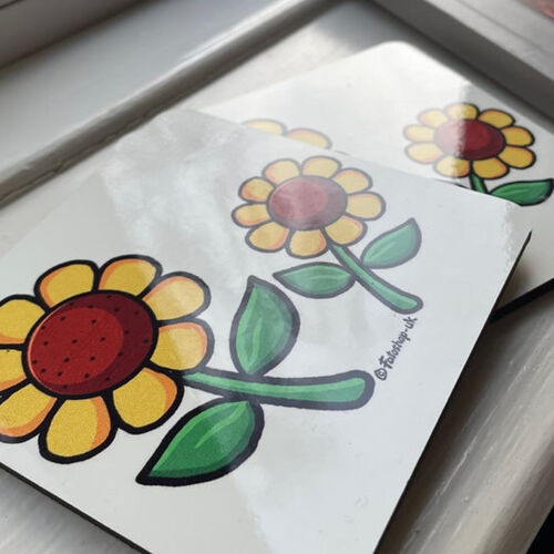 'Sunflowers' Coaster