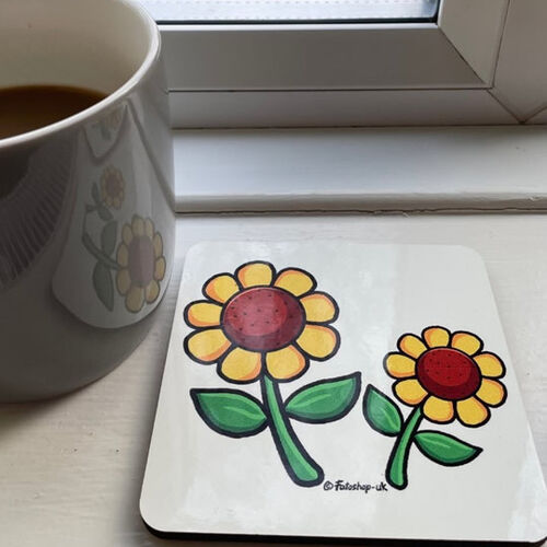 'Sunflowers' Coaster