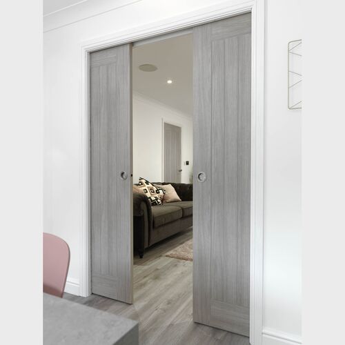 Colorado Double Pocket Doors