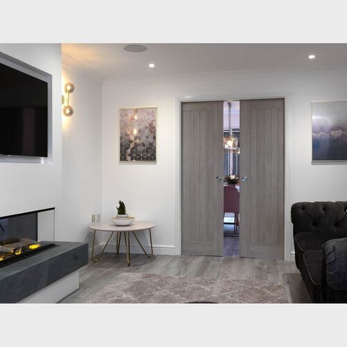 Colorado Double Pocket Doors