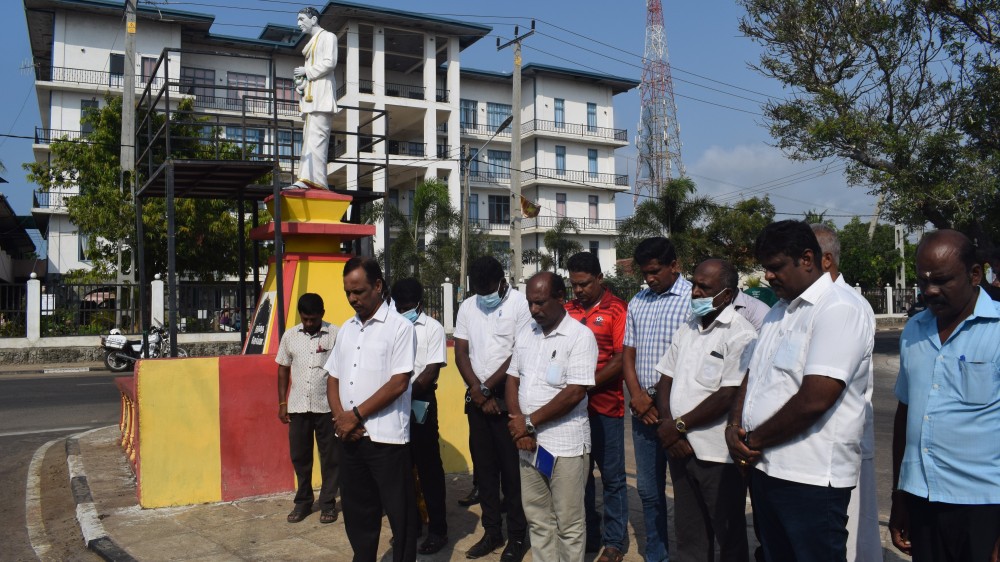 மன்னாரில் தந்தை செல்வாவின் 124வது பிறந்த தினம்