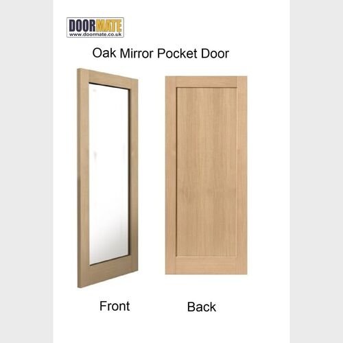 Double Mirror Pocket Doors