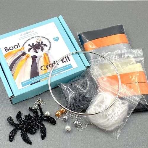 Bead Kids Boo! Dreamcatcher Craft Kit - Halloween Collection