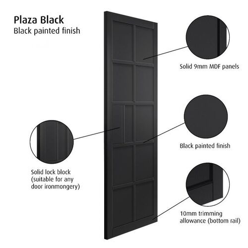 Plaza Double Pocket Doors