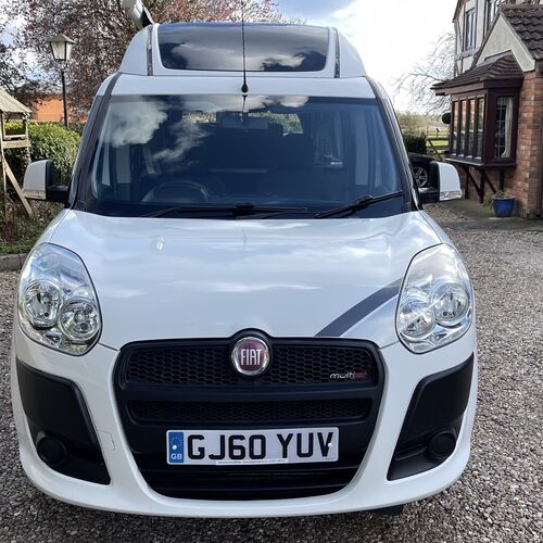 Dec 2010 (60)reg Fiat Doblo 2.0 M-Jet Diesel Camper Van 2 Berth PRO conversion