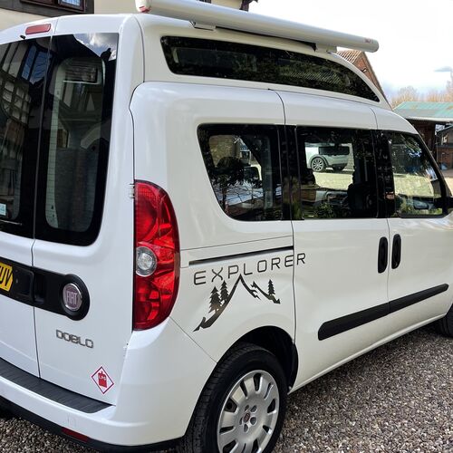Dec 2010 (60)reg Fiat Doblo 2.0 M-Jet Diesel Camper Van 2 Berth PRO conversion