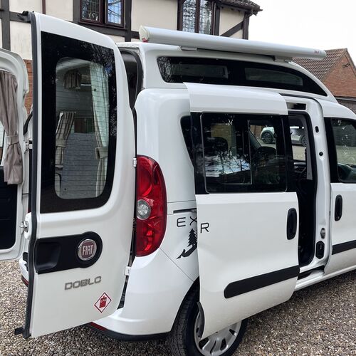 Dec 2010 (60)reg Fiat Doblo 2.0 M-Jet Diesel Camper Van 2 Berth PRO conversion