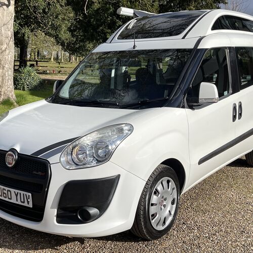 Dec 2010 (60)reg Fiat Doblo 2.0 M-Jet Diesel Camper Van 2 Berth PRO conversion
