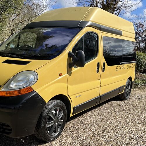 2003(53)reg Renault Trafic 1.9DCi Camper Van 2 Berth Rare Yellow Nice Conversion