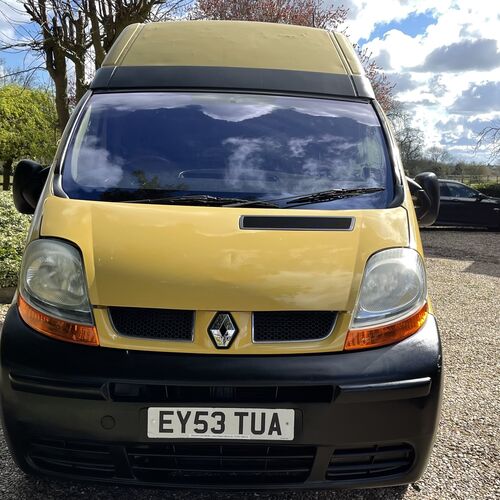 2003(53)reg Renault Trafic 1.9DCi Camper Van 2 Berth Rare Yellow Nice Conversion