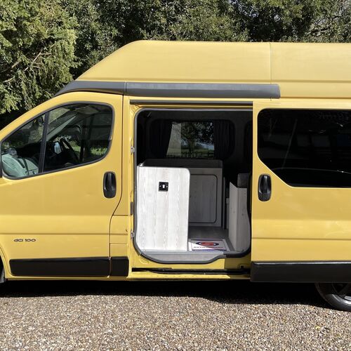 2003(53)reg Renault Trafic 1.9DCi Camper Van 2 Berth Rare Yellow Nice Conversion