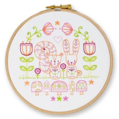 My Embroidery Kit - Woodland Magic