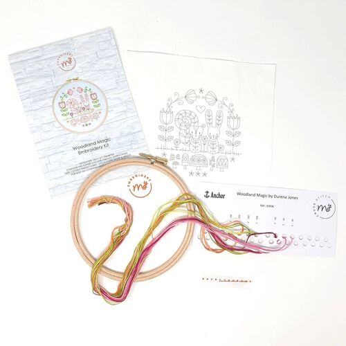 My Embroidery Kit - Woodland Magic