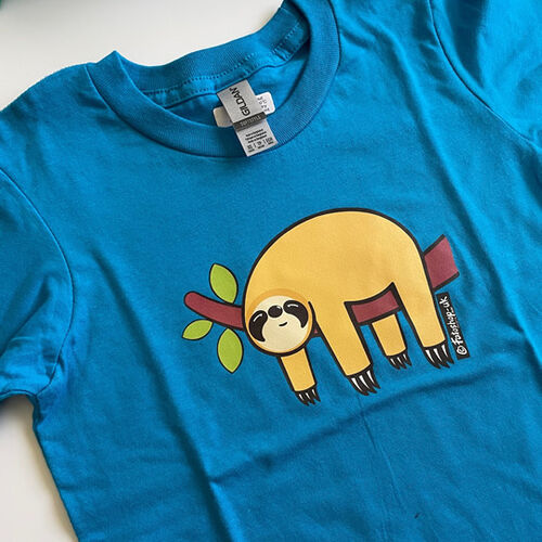 'Orange Sloth' T-Shirt