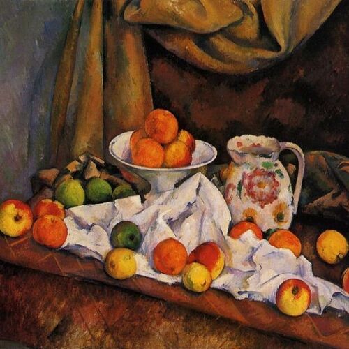 Compotier, Pitcher and Fruit