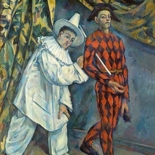 Pierrot and Harlequin