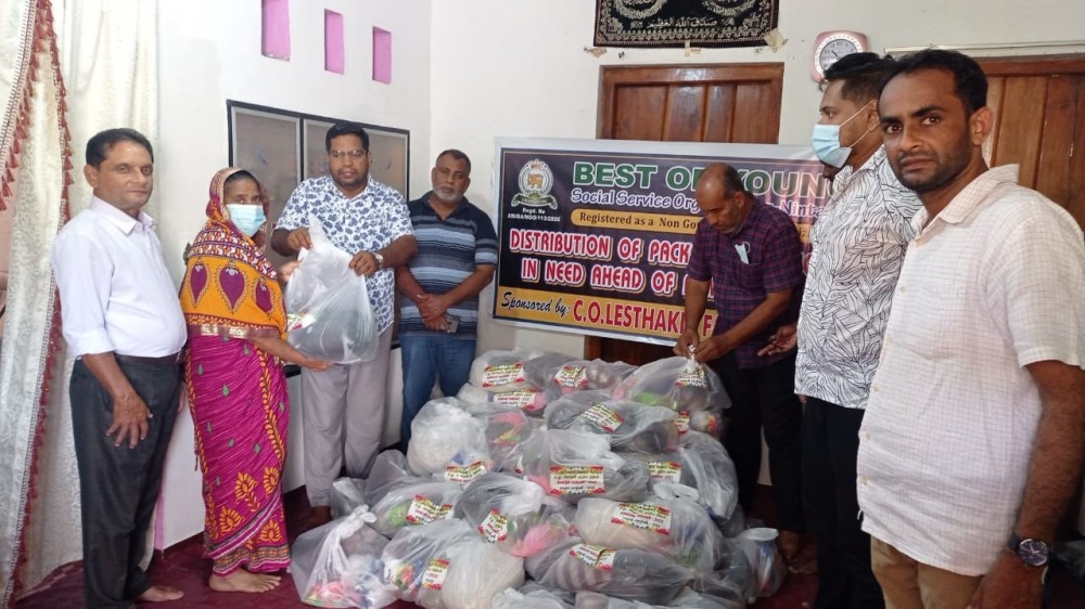 உலர் உணவு பொதிகள் வழங்கிவைப்பு !!