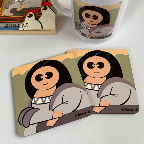 'Mona Lisa' Coaster