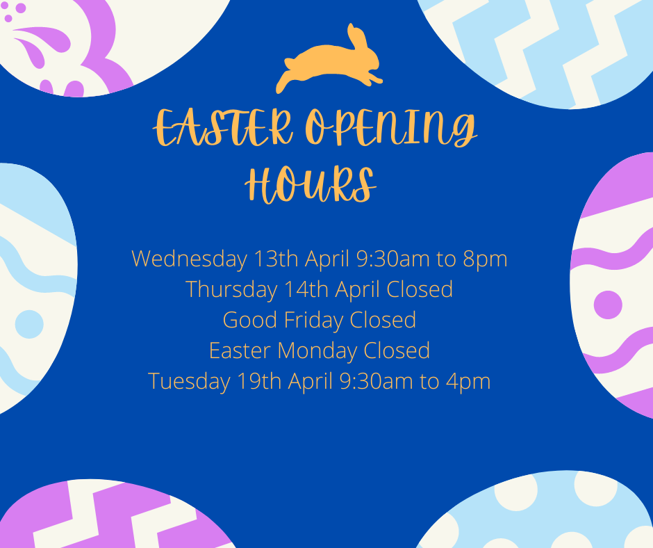 Easter opening hours