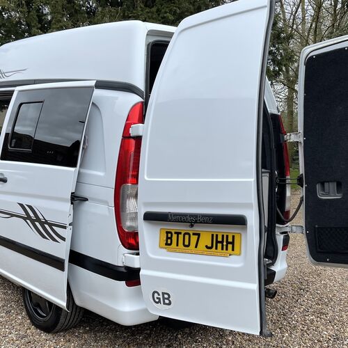 2007 Mercedes Vito 111 CDi Camper Van 2 Berth 2148cc Diesel 68692 miles