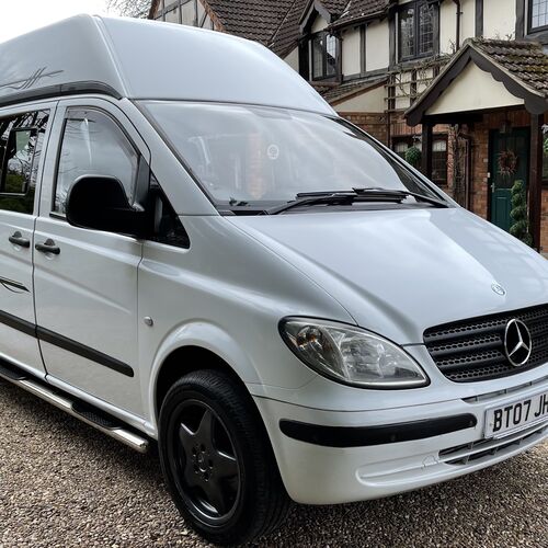 2007 Mercedes Vito 111 CDi Camper Van 2 Berth 2148cc Diesel 68692 miles