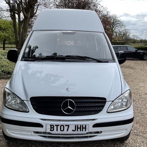 2007 Mercedes Vito 111 CDi Camper Van 2 Berth 2148cc Diesel 68692 miles